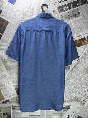 Peter Werth® Medium | Chest: 22" | Blue | Shirt | Poly-Cotton | M3 - 5670 - Genuine Maal