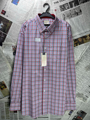 Samuel Windsor® XXL | Chest: 27" | Check | Shirt | Cotton | M3 - 5694 - Genuine Maal