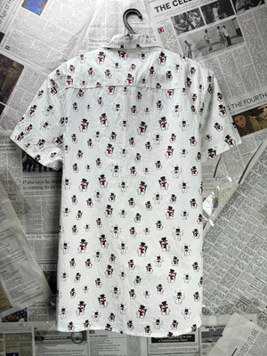 Cedar WoodState® Small | Chest: 20.5" | White | Shirt | Cotton | M2 - 5919 - Genuine Maal