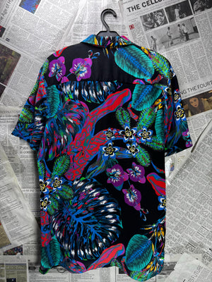 Primark® Small | Chest: 20.5" | Color Splash | Shirt | Viscose | M2 - 5890 - Genuine Maal