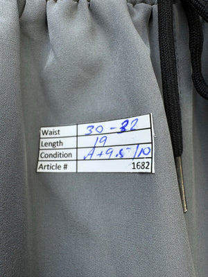 TechTraining® Waist: 30" to 32" | Grey | Sports Shorts | 1682 - Genuine Maal