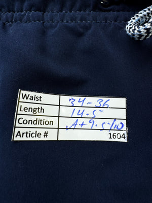 Primark® Waist: 34" to 36" | Blue | Swim Shorts | Poly | 1604 - Genuine Maal