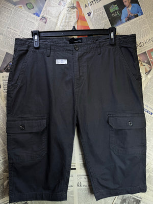 Brave Soul® Waist: 40" | Charcoal | Cargo Shorts | Cotton | 1612 - Genuine Maal