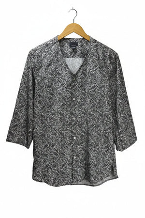 H&M® Medium | Bust: 21" | Paisley | Shirt | B9 - 5699 - Genuine Maal