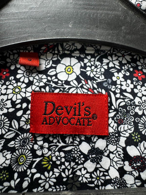 Devil's Advocate® Small | Chest: 20.5" | Floral | Shirt | Cotton | M2 - 5538 - Genuine Maal