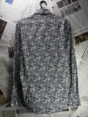 Devil's Advocate® Small | Chest: 20.5" | Floral | Shirt | Cotton | M2 - 5538 - Genuine Maal