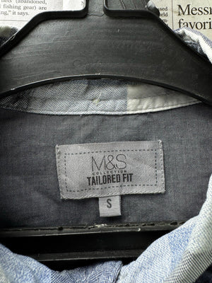 M&S® Small | Chest: 21" | Check | Shirt | Cotton | M3 - 5905 - Genuine Maal