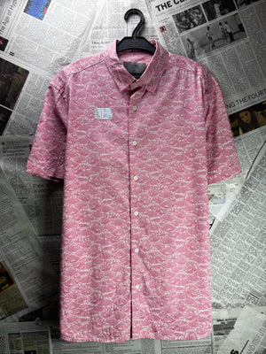 M&S® Medium | Chest: 22" | Pink | Shirt | Cotton | M3 - 5874 - Genuine Maal