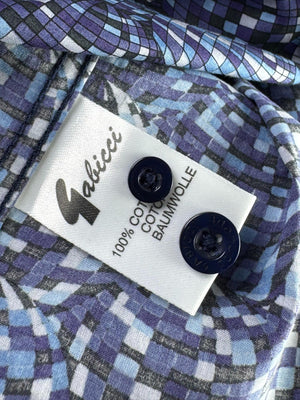 Gabicci® XL | Chest: 26" | Blue | Shirt | Cotton | M3 - 5864 - Genuine Maal