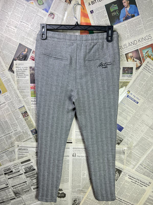 Metissier Paris® Waist: 32" | Grey | Pleated Trouser | 2444 - Genuine Maal