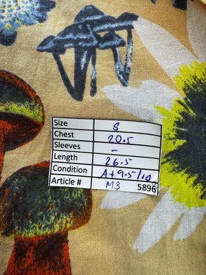 H&M® Small | Chest: 20.5" | Floral | Shirt | Cotton | M3 - 5896 - Genuine Maal