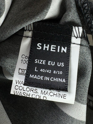 Shein® Waist: 28" to 30" | Vertical Stripes | Shorts | B10 - 2513 - Genuine Maal