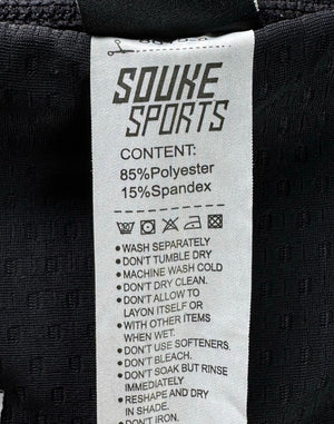 Souke® Waist: 28" to 30" | Black | Shorts | B10 - 2510 - Genuine Maal