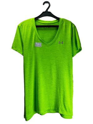 Under Arm*ur® Large | Bust: 20.5" | Green | T-Shirt | B10 - 5521 - Genuine Maal