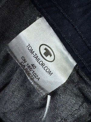Tom Tailor® Waist: 40" to 42" | Blue | Cargo Shorts | 1657 - Genuine Maal