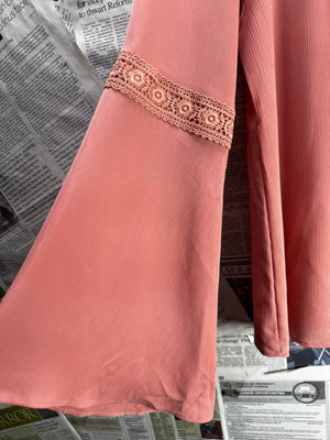 Primark® Medium | Bust: 19.5" | Pink | Shirt | B10 - 5725 - Genuine Maal
