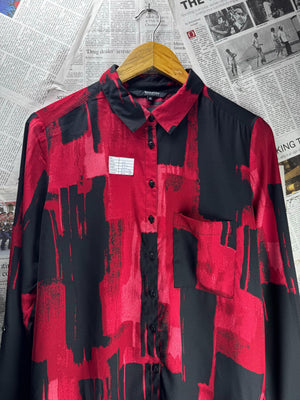 Reserved® Large | Bust: 20" | Red | Shirt | B10 - 5517 - Genuine Maal