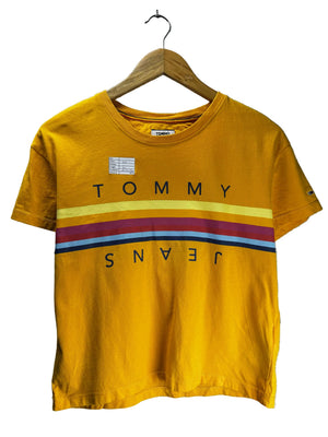 Tommy Jeans® Large | Bust: 20" | Mustard | T-Shirt | B10 - 5526 - Genuine Maal