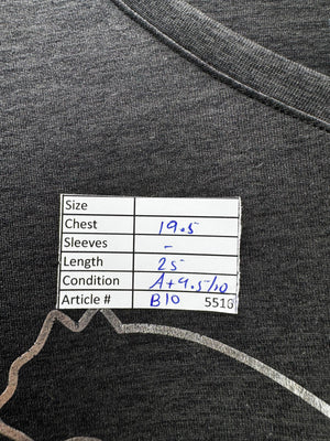 P*ma® Medium | Bust: 19.5" | Black | Tango T-Shirt | B10 - 5516 - Genuine Maal