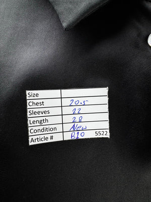 Zara® Large | Bust: 20.5" | Black | Shirt | B10 - 5522 - Genuine Maal