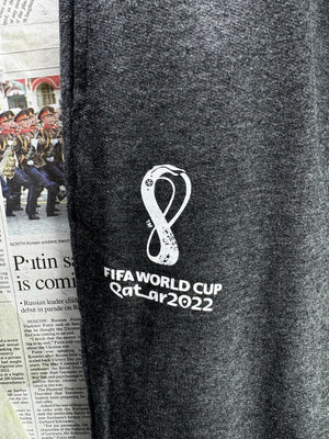 Fifa World Cup 2022® Waist: 34" to 36" | Black | Trousers | Poly-Cotton | M3 - 2521 - Genuine Maal