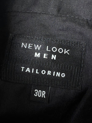 New Look® Waist: 30" | Textured Black | Pant | Poly - Viscose | 960 - Genuine Maal