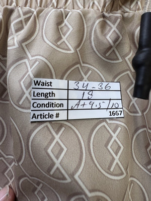 On ThatAss® Waist: 34" to 36" | Brown | Swim Shorts | Poly | 1667 - Genuine Maal