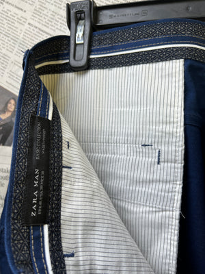 Zara® Waist: 40" | Blue | Golf Pant | 2426 - Genuine Maal