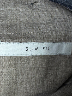 Next® Waist: 34" | Check | Pant | Poly - Viscose | Fit: Slim | 967 - Genuine Maal