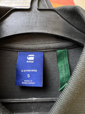 G - Start Raw® Small | Chest: 19.5" | Grey | Polo Shirt | Cotton - Elastane | 4281 - Genuine Maal