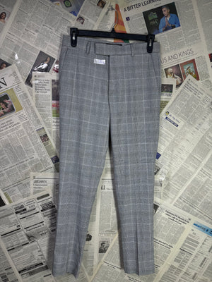 Asos® Waist: 32" | Grey check | Pant | Fit: Skinny | Poly - viscose | 942 - Genuine Maal