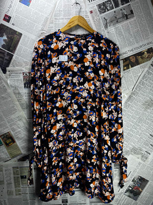 George® Large | Bust: 20" | Floral | Mini Dress | B8 - 5723 - Genuine Maal