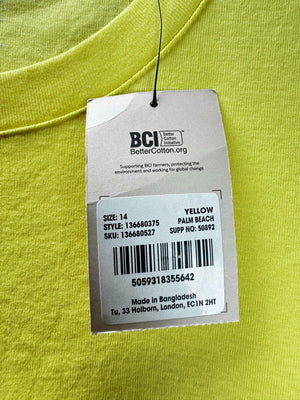 Tu® Small | Bust: 17.5" | Yellow | T-Shirt | B8 - 5894 - Genuine Maal