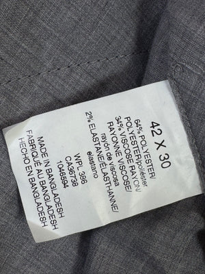 Haggar® Waist: 42" | Navy | Dress Pant | 955 - Genuine Maal