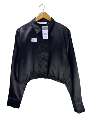Primark® XXL | Bust: 24.5" | Black | Crop Top | B6 - 5529 - Genuine Maal