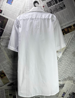 TOOTAL® L/XL | Chest: 24.5" | White | Shirt | Poly-Cotton | M3 - 5712 - Genuine Maal