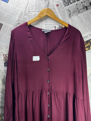 Primark® XXL | Bust: 23.5" | Purple | Blouse Shirt | B5 - 5531 - Genuine Maal