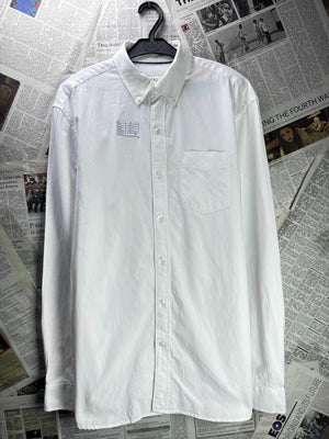 M&S® Small | Chest: 20.5" | White | Shirt | Poly-Cotton | M3 - 5716 - Genuine Maal