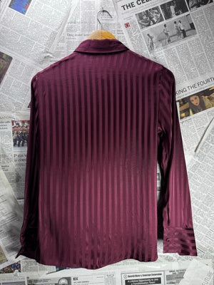 Topshop® Small | Bust: 18" | Purple | Shirt | B2 - 5936 - Genuine Maal