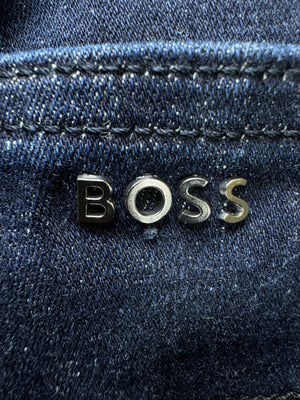 BOSS® Waist: 40" | Blue | Slim Fit Denim Pants | Cotton - Poly - Elastane | 1649 - Genuine Maal
