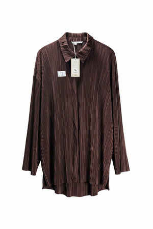 Tu® XXL | Bust: 29.5" | Brown | Shirt | B2 - 5923 - Genuine Maal
