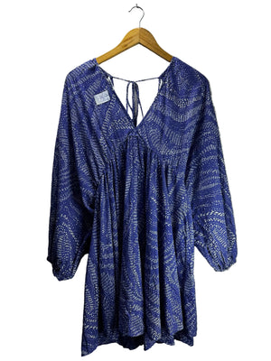 H&M® Small | Bust: Oversize | Blue | Blouse Shirt | B1 - 5914 - Genuine Maal