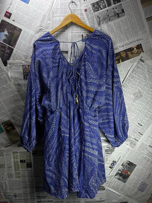 H&M® Small | Bust: Oversize | Blue | Blouse Shirt | B1 - 5914 - Genuine Maal