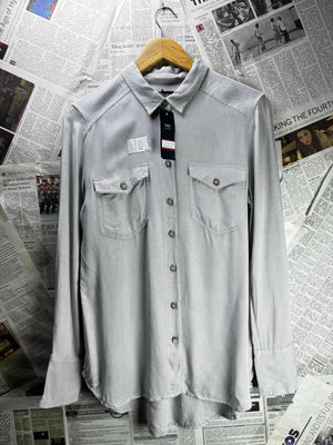 M&S® Medium | Bust: 19.5" | Grey | Shirt | B1 - 5945 - Genuine Maal