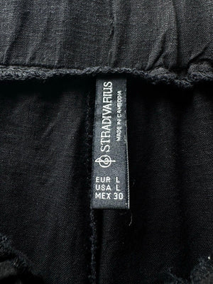 Stradivarius® Waist: 30" to 32" | Black | Palazzo Pants | B2 - 2542 - Genuine Maal