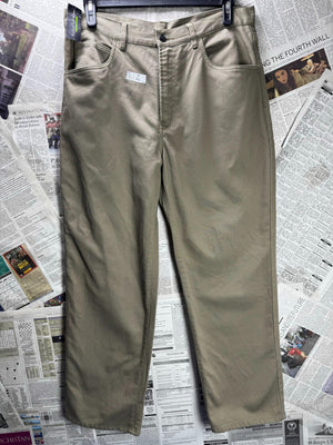 Ralphael Valencino® Waist: 36" | Tan | Pants | Cotton-Elastane | M3 - 2537 - Genuine Maal
