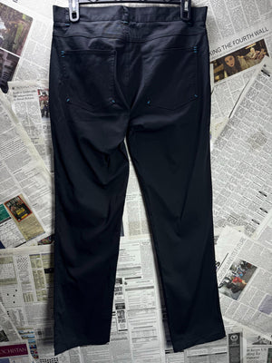 Dimenssion Greggs® Waist: 34" | Black | Chino Pants | Polyamide-Cotton-Spandex | M3 - 2541 - Genuine Maal