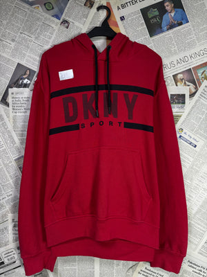 DKNY® XL | Chest: 26" | Red | Hoodie | Inner: Fleece | 2028 - Genuine Maal