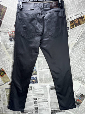 Zara® Waist: 30" | Charcoal Black | Skinny Fit Chino Pant | Cotton-Elastane | M4 - 2532 - Genuine Maal