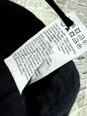 River Island® Waist: 32" to 34" | Black | Chino Pants | Polyamide-Cotton-Elastane | M4 - 2530 - Genuine Maal